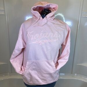 USC Trojans Pink Hoodie Sweatshirt Size Large Worn Once